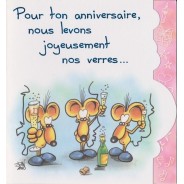 Cartes d'anniversaires humoristiques